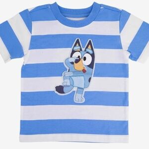 Bluey x CAMP Striped Kids Tee Size 10 - 12